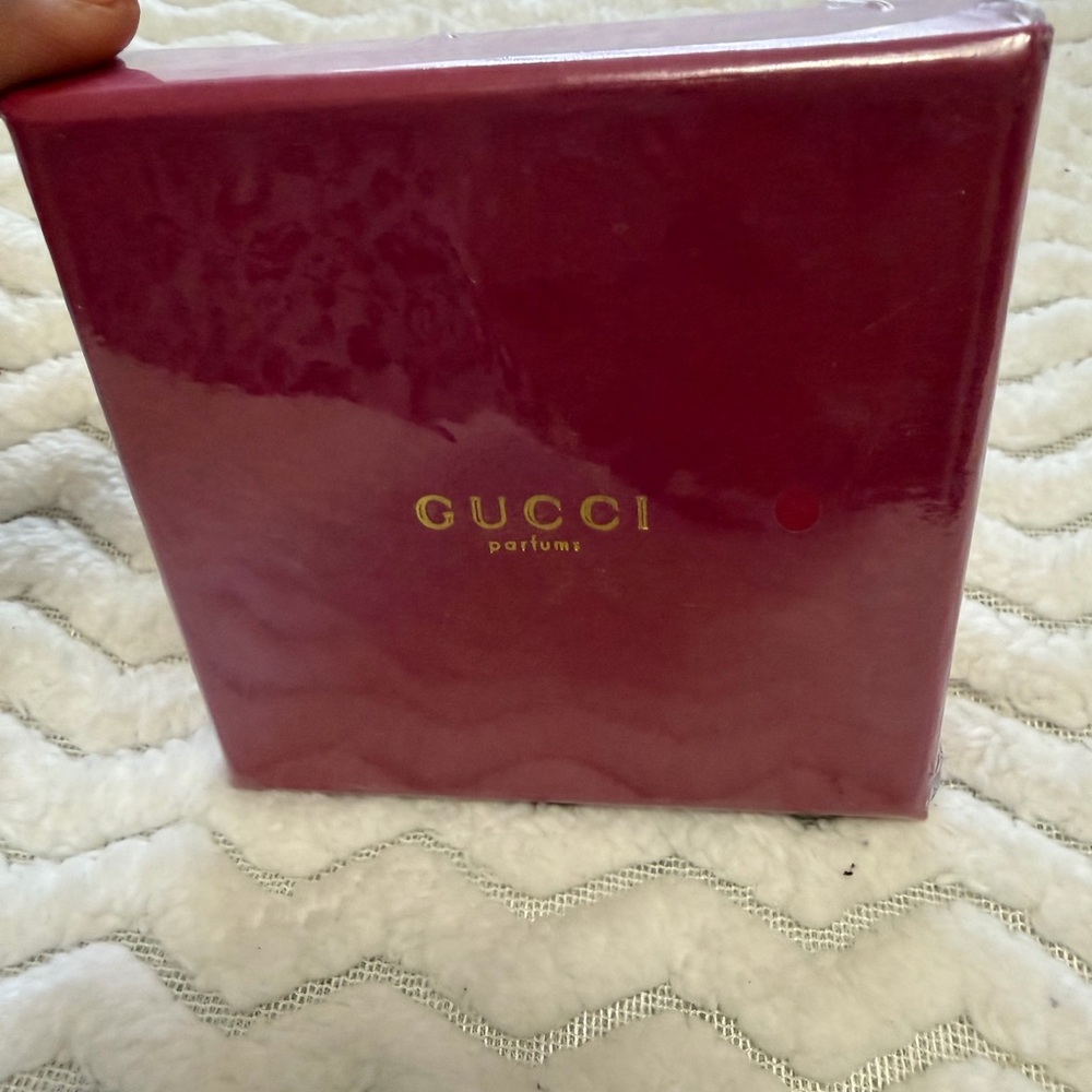 Gucci gold compact mirror NEW